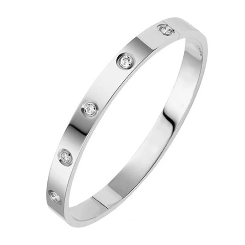 Ladies' Classic Stainless Steel Bracelet Women's Bracelet - Image 16