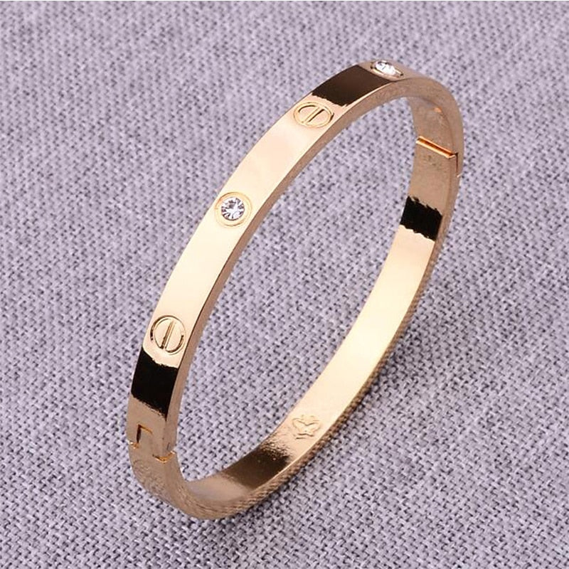 Ladies' Classic Stainless Steel Bracelet Women's Bracelet - Image 4