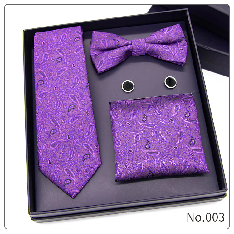 Men's Business Formal Evening Tie Printing - Image 3