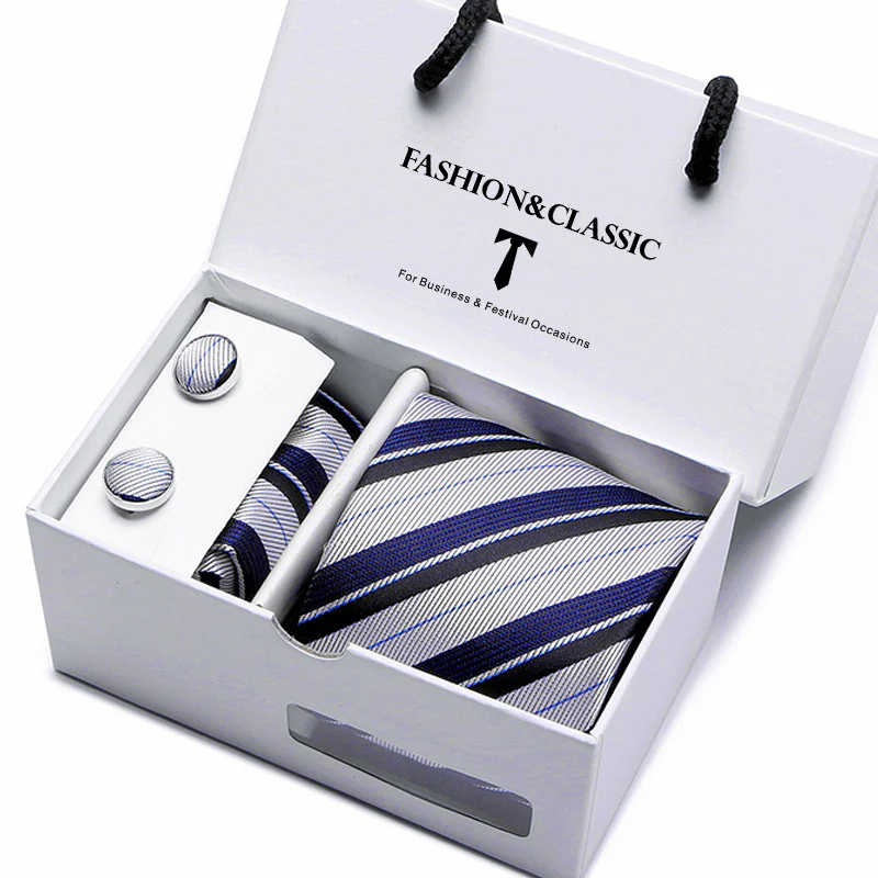 Men's Business Formal Evening Tie Printing - Image 5