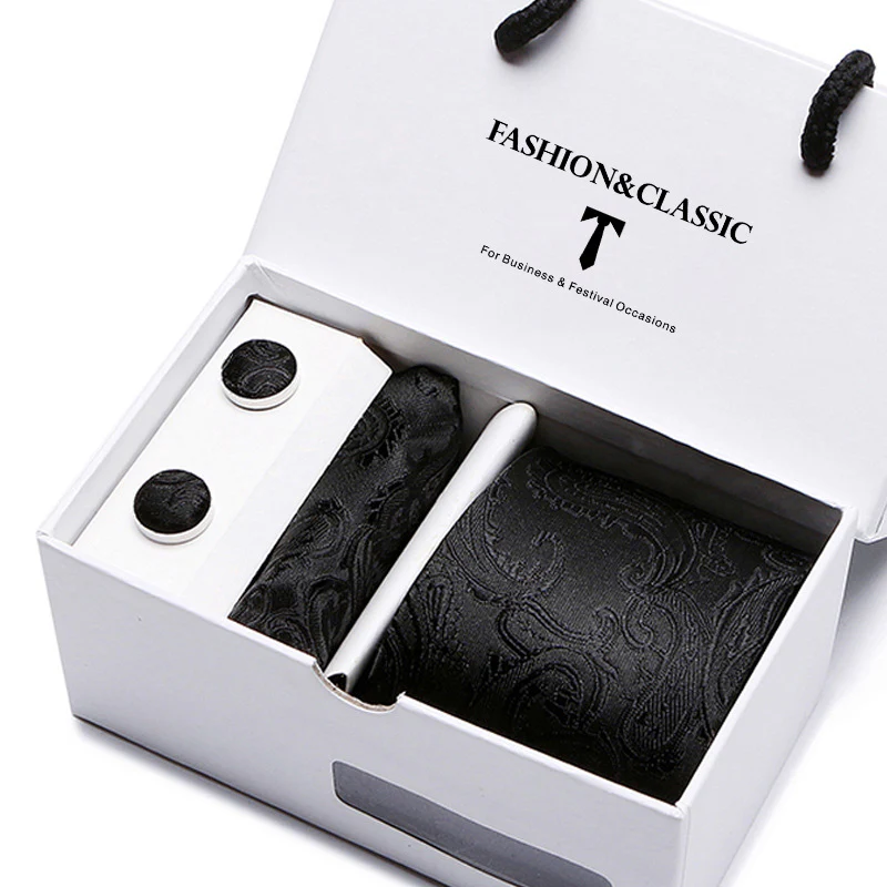 Men's Business Formal Evening Tie Printing - Image 8