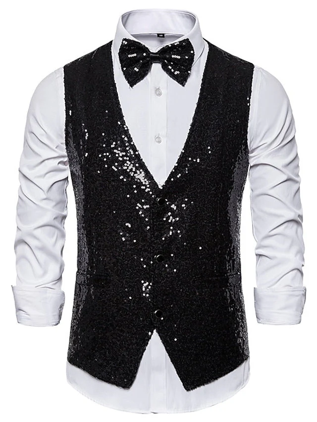 Men's Classic Single Breasted Three-buttons Vest - Image 3