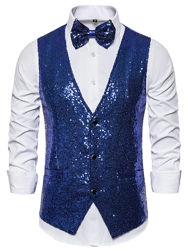 Men's Classic Single Breasted Three-buttons Vest - Image 5