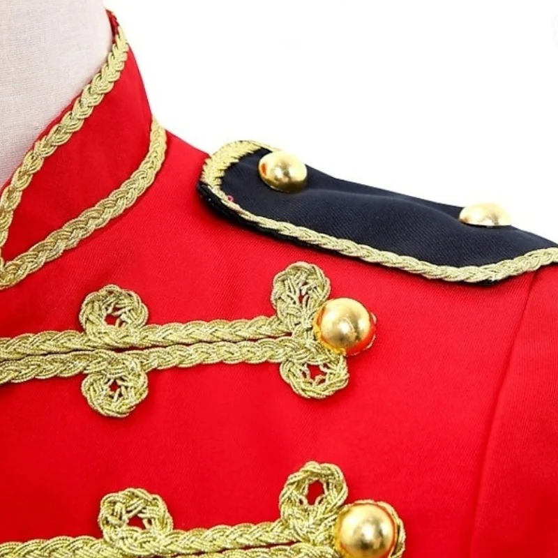 Men's Masquerade Retro Vintage Prince Aristocrat Rococo Event / Party Jacket Coat - Image 4