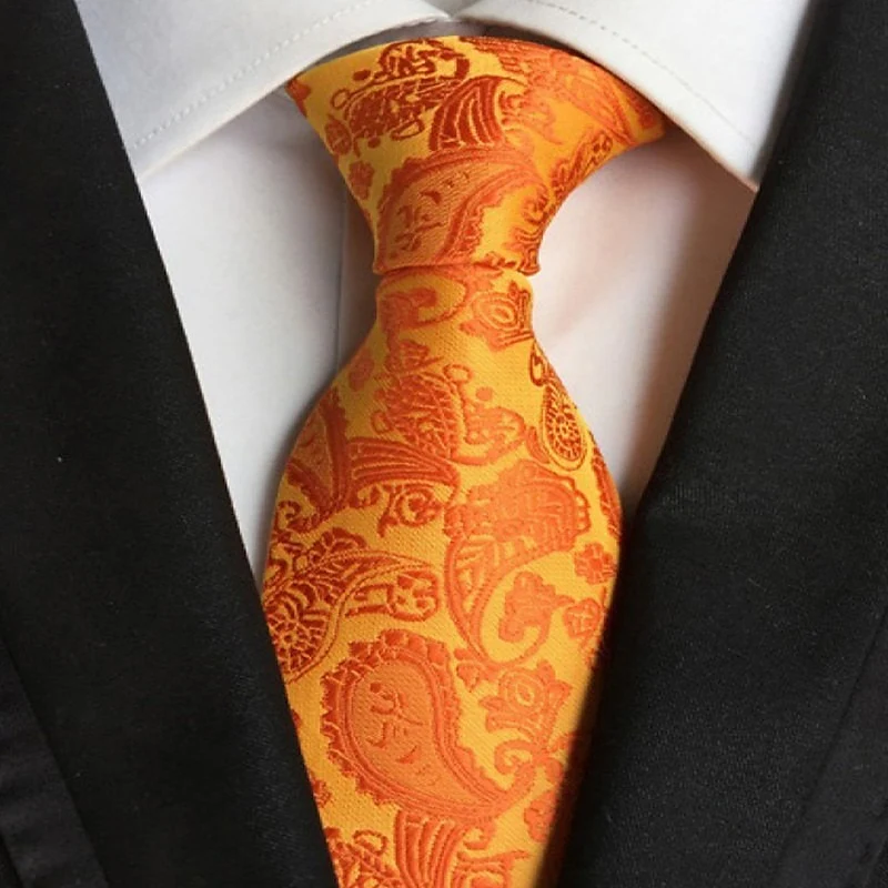 Men's Printed Neck Ties Unisex Work Necktie - Image 3