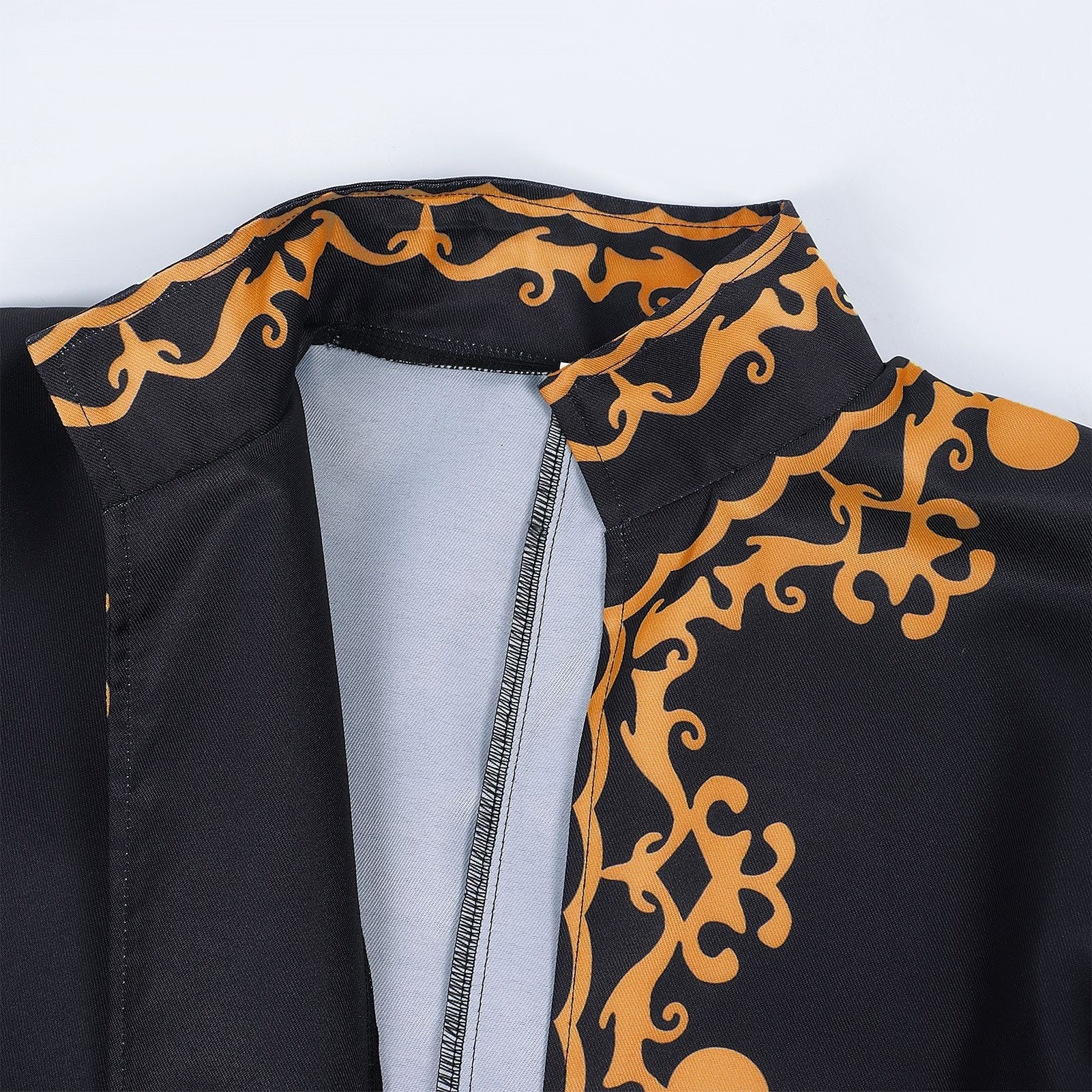 Men's Retro Vintage Punk Medieval Renaissance Steampunk Jacket - Image 7
