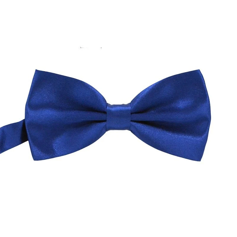 Men's Solid Colored Bow Tie Fashion Party Wedding Formal Evening - Image 8