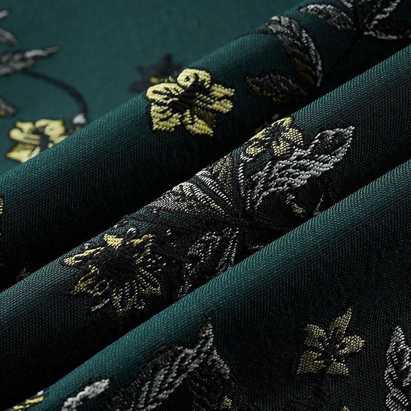 Men's Tailored Fit Single Breasted Print Floral Blazer Wedding Suits - Image 3
