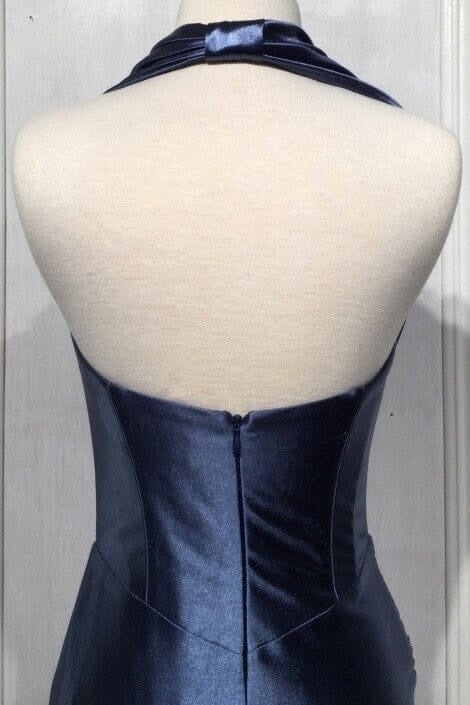 Mermaid/Trumpet Strapless Floor-Length Evening Dresses with Split Side & Pleats & Detachable Wrap - Image 3