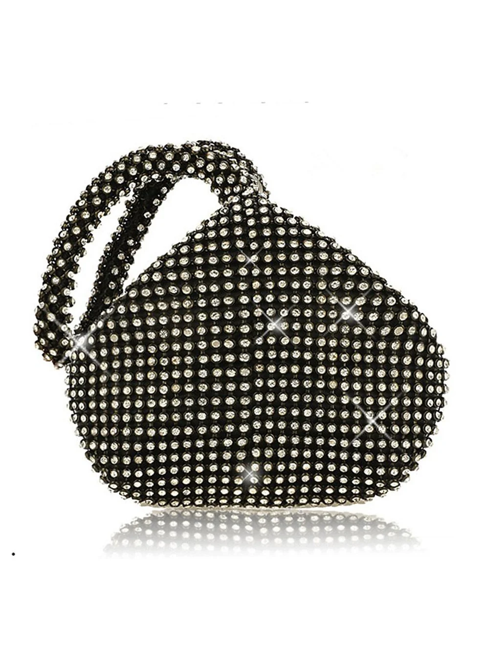 Polyester Gorgeous Unique Rhinestone Clutches Handbags - Image 6