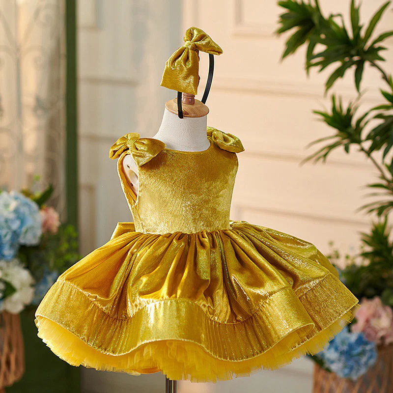 Satin Tulle Knee-length Dress - Image 4