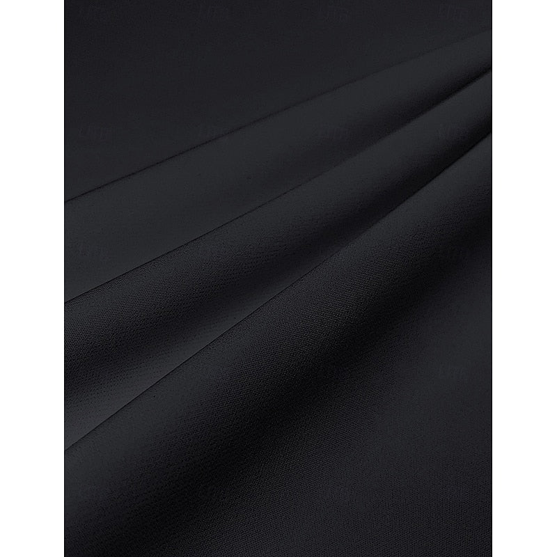 Sheath/Column Scoop Sleeveless Floor-Length Elegant Wedding Guest Dress with Watteau Train - Image 3