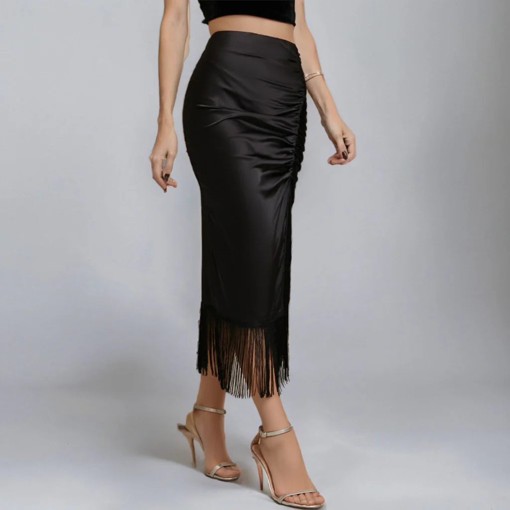 Sheath/Column Vintage Costume Party Tea-Length Skirt - Image 2