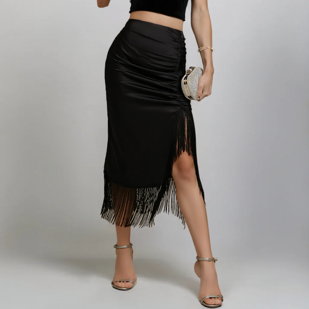 Sheath/Column Vintage Costume Party Tea-Length Skirt - Image 4