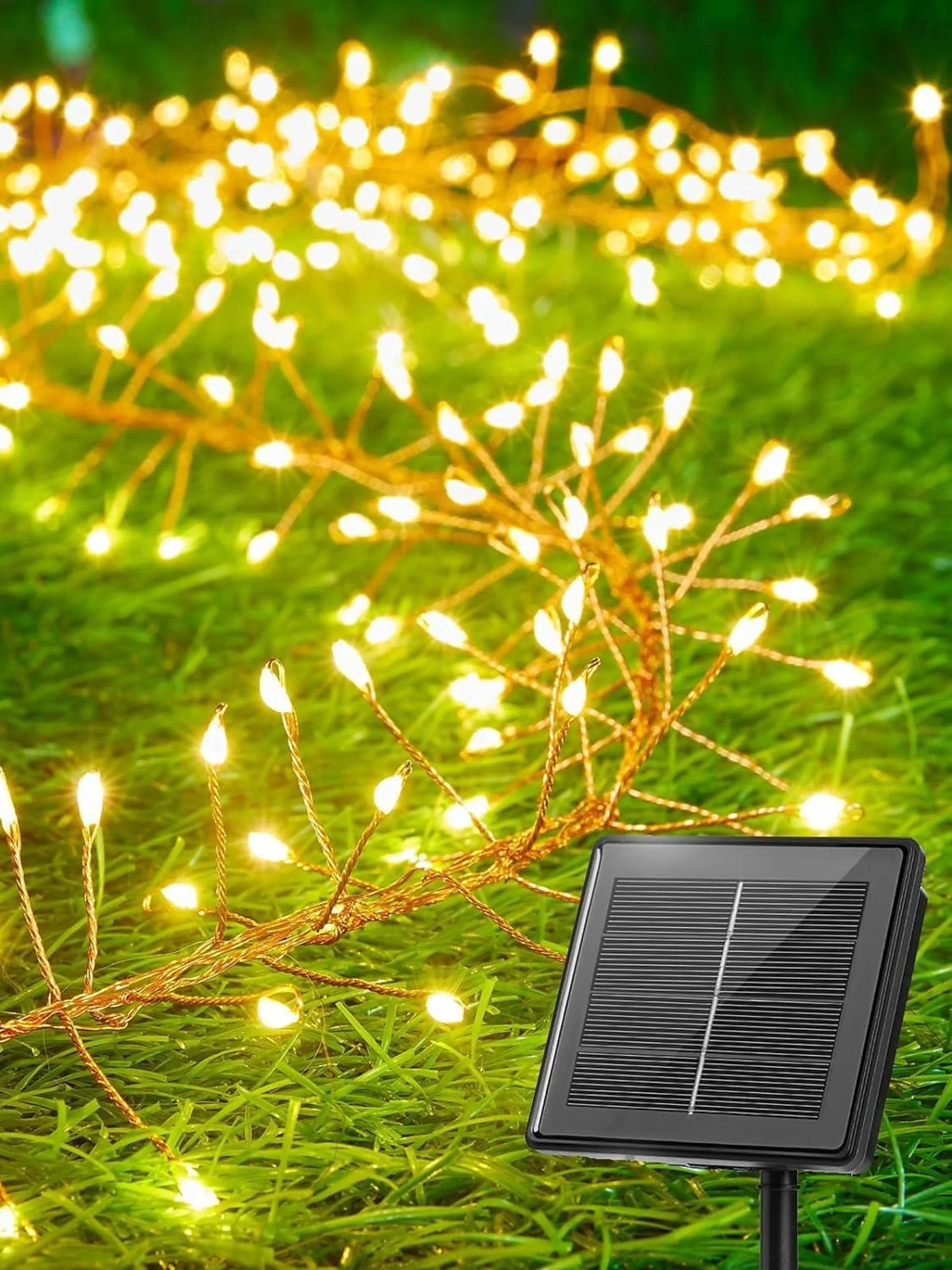 Solar Waterproof Copper Wire LED Garden Decoration Simple String Lights - Image 7
