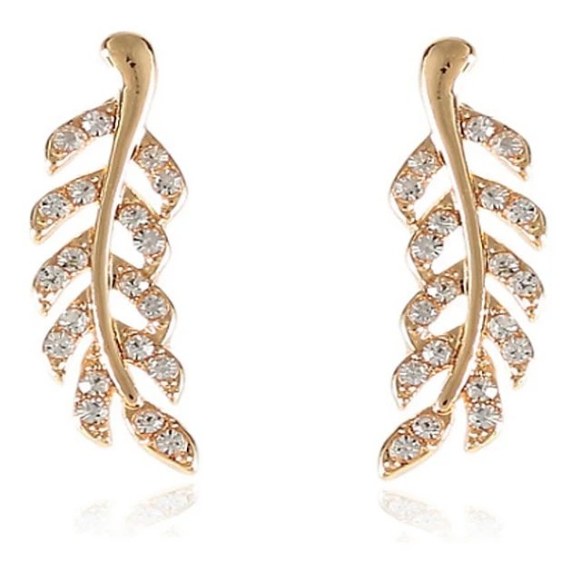 Stud Earrings For Women's Cubic Zirconia Wedding Work Daily - Image 3