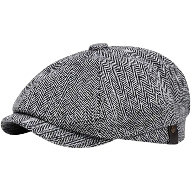 Stylish Woolen Medieval Retro Versatile Beret Hat - Image 4