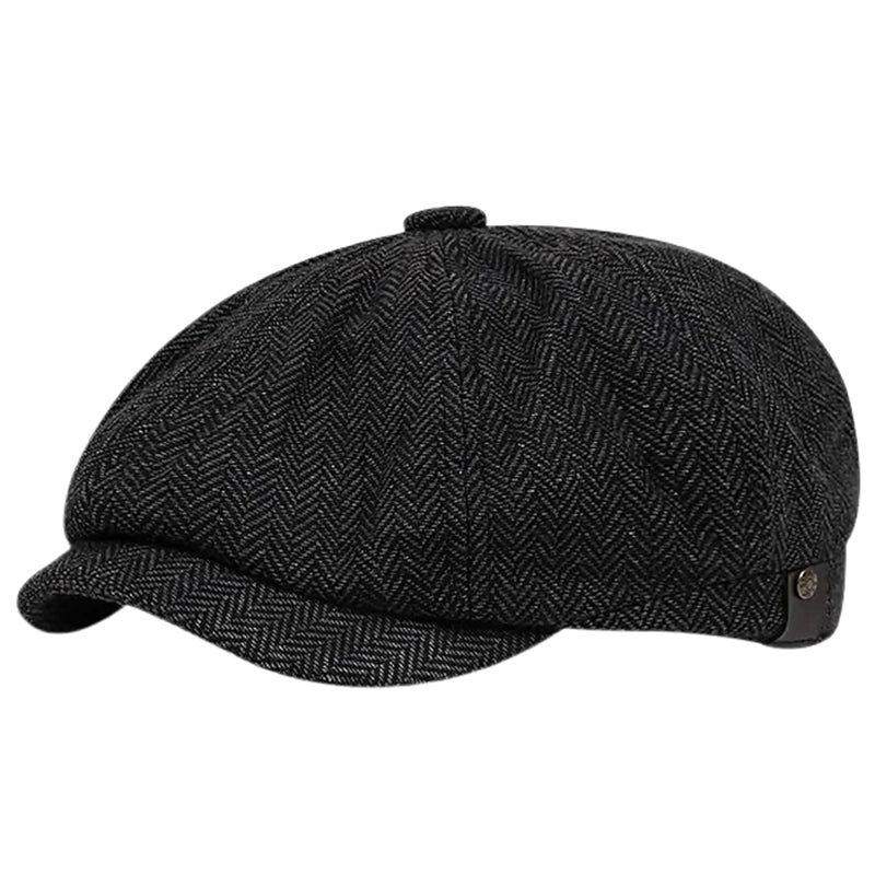 Stylish Woolen Medieval Retro Versatile Beret Hat - Image 9