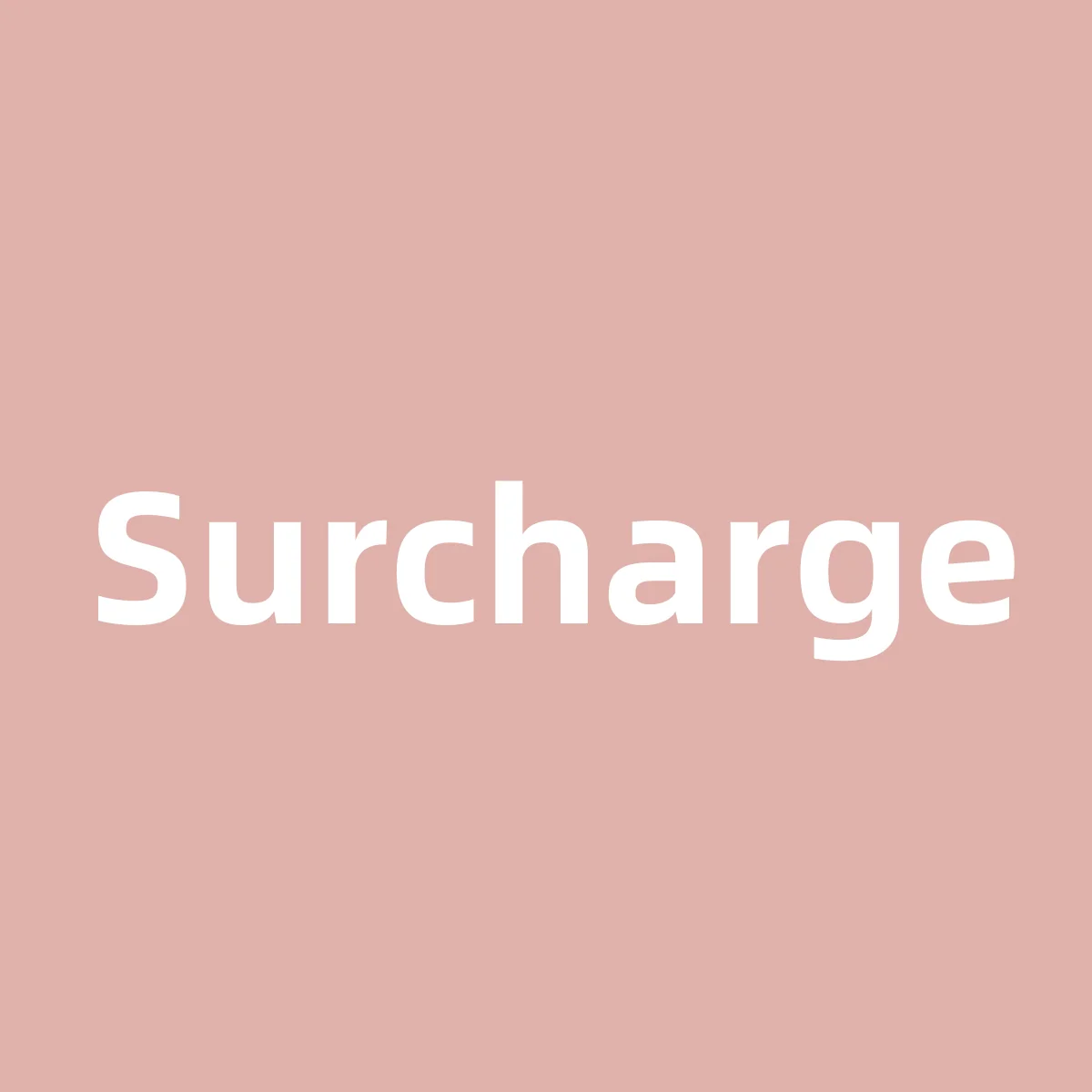 Surcharge