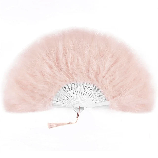 Vintage 1950s Roaring 20s Folding Fan - Image 8