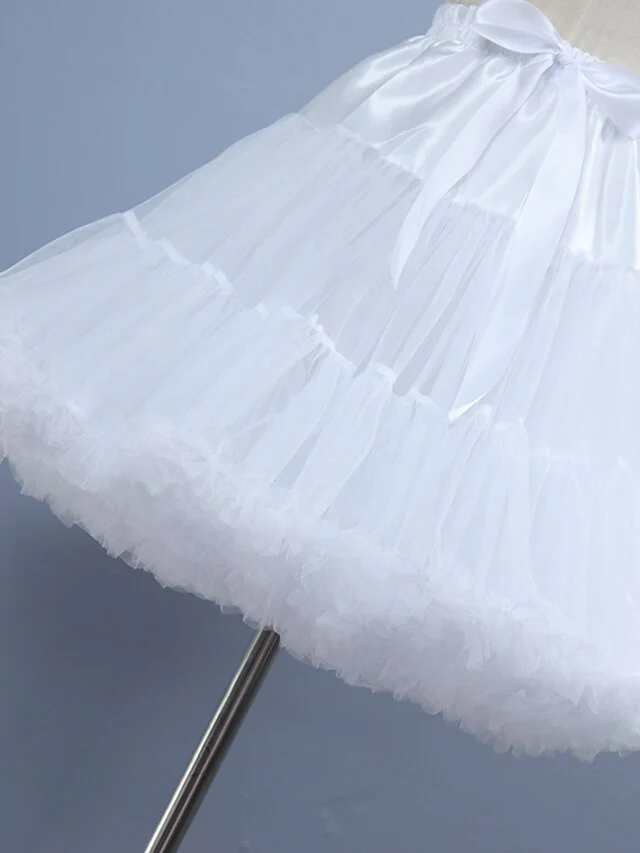 Wedding / Engagement Tulle Knee-Length Petticoats with Gore - Image 2