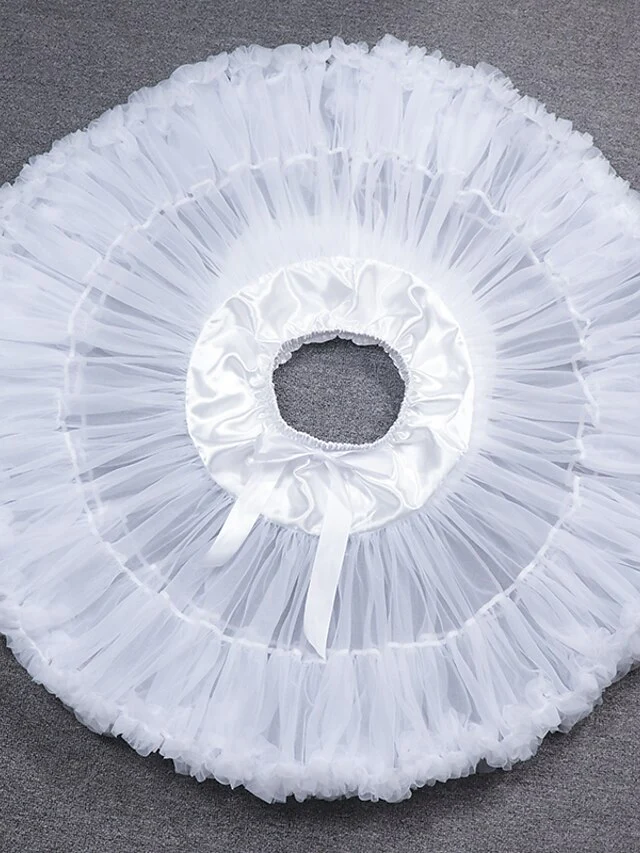 Wedding / Engagement Tulle Knee-Length Petticoats with Gore - Image 4