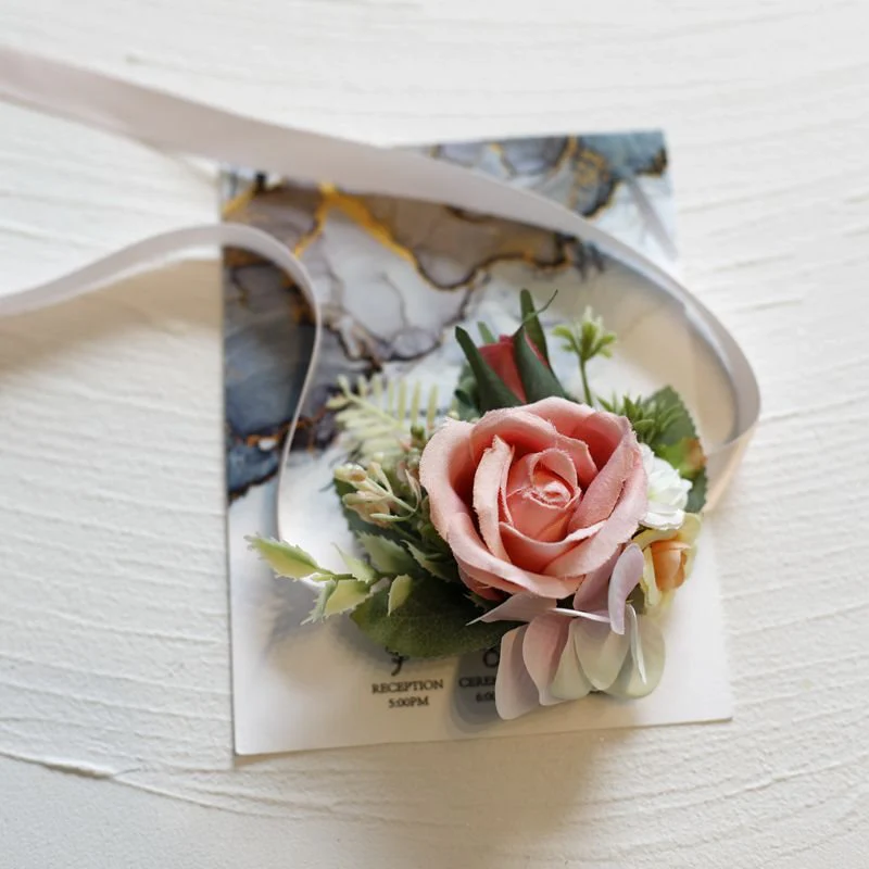 Wedding Flowers Wrist Corsages - Image 8