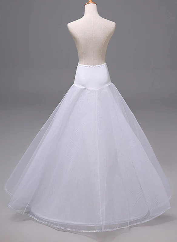 Women A-Line Slip Polyester 3 Tiers Petticoats - Image 2