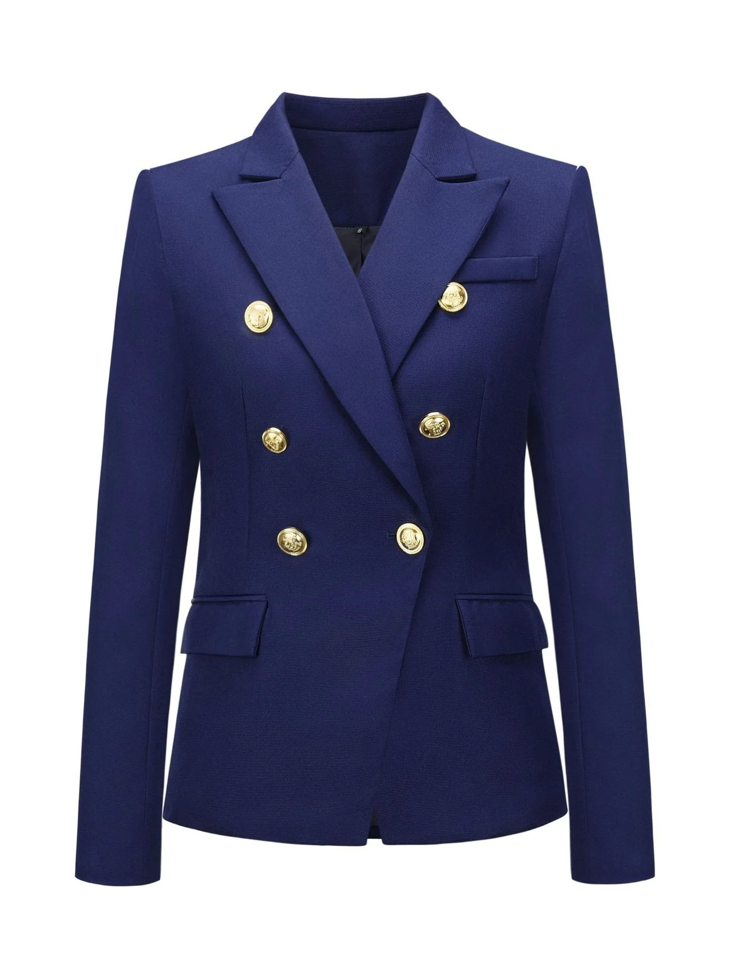 Women’s Peak Lapel Double Breasted Blazer - Image 16