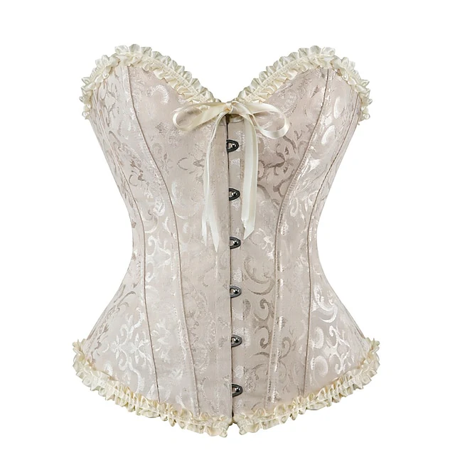 Women‘s Plus Size Sexy Ruffle Overbust Corsets - Image 4