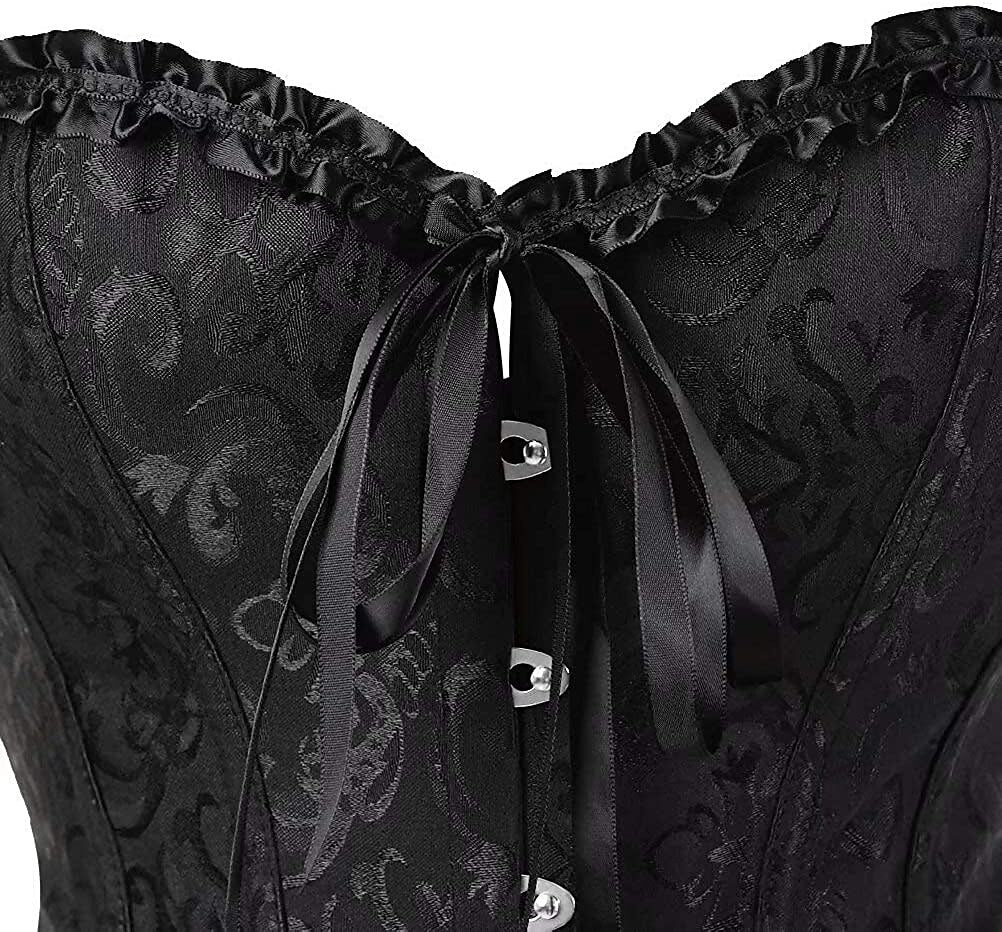 Women‘s Sexy Bavarian Push Up Lace Overbust Corsets for Wedding Party Birthday - Image 3