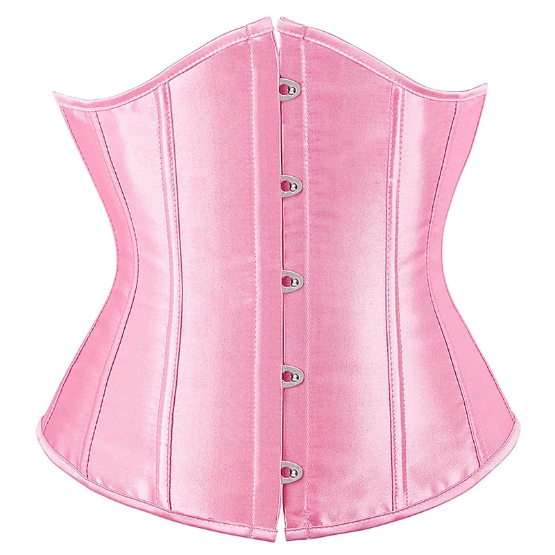 Women‘s Underbust Satin Corsets for Wedding Party Birthday - Image 15