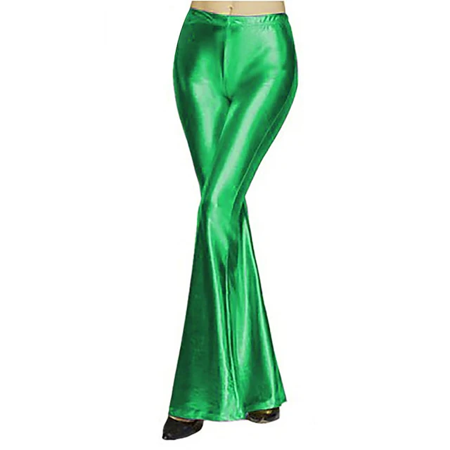 Women's 1980s Hip Pop Bell Bottom Pants Carnival Performance Club Pants - Image 5