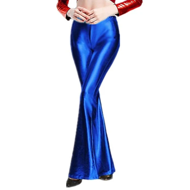 Women's 1980s Hip Pop Bell Bottom Pants Carnival Performance Club Pants - Image 7