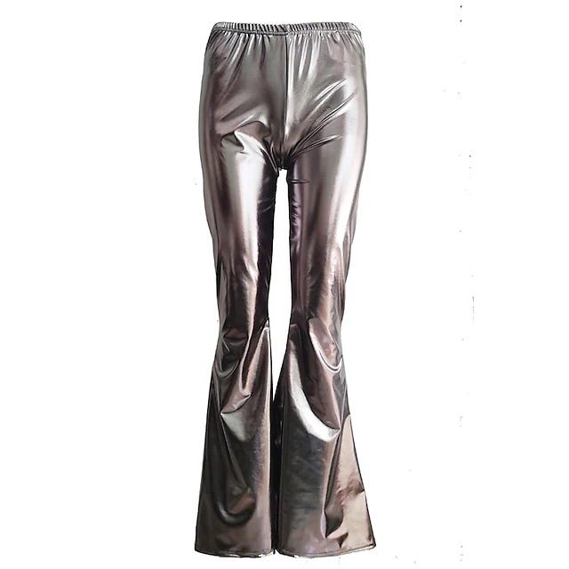 Women's 1980s Hip Pop Bell Bottom Pants Carnival Performance Club Pants - Image 9