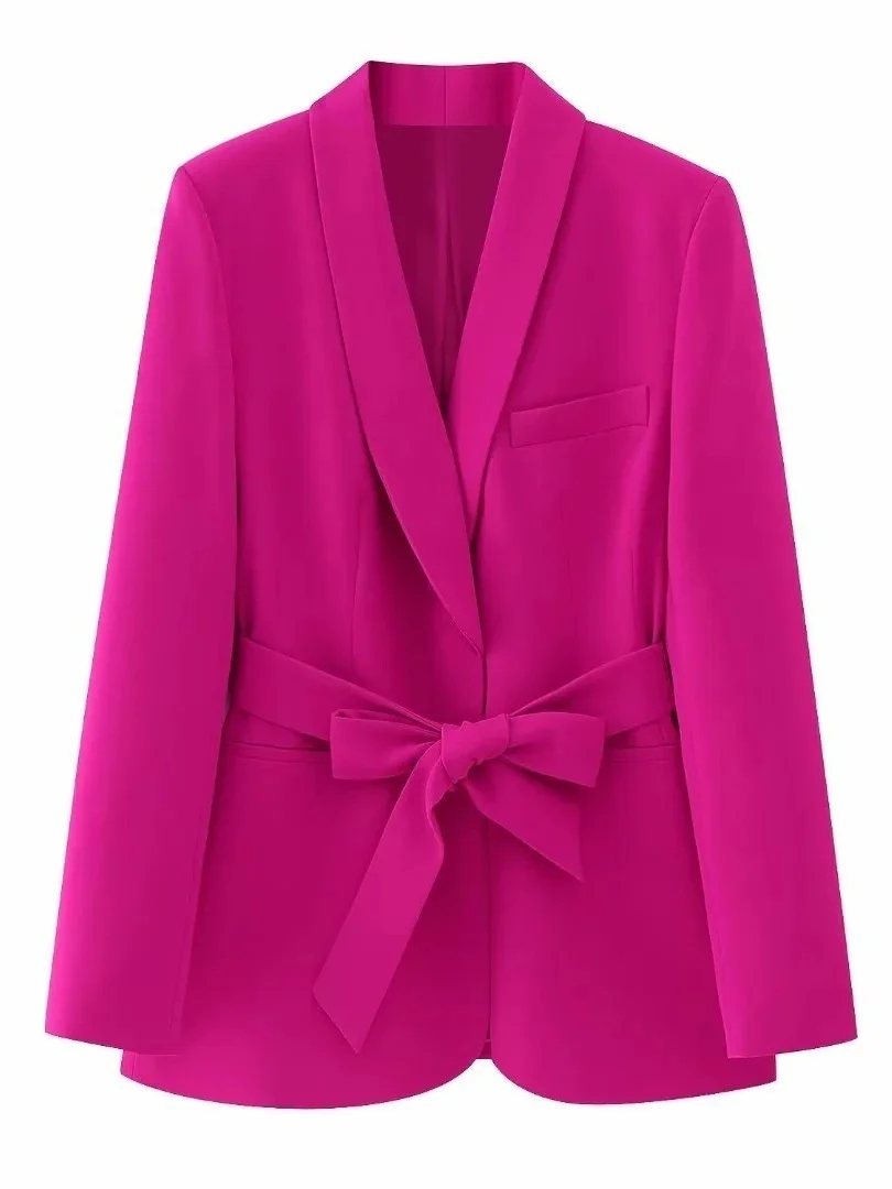 Women's 2 Piece Shawl Lapel Suits - Image 7