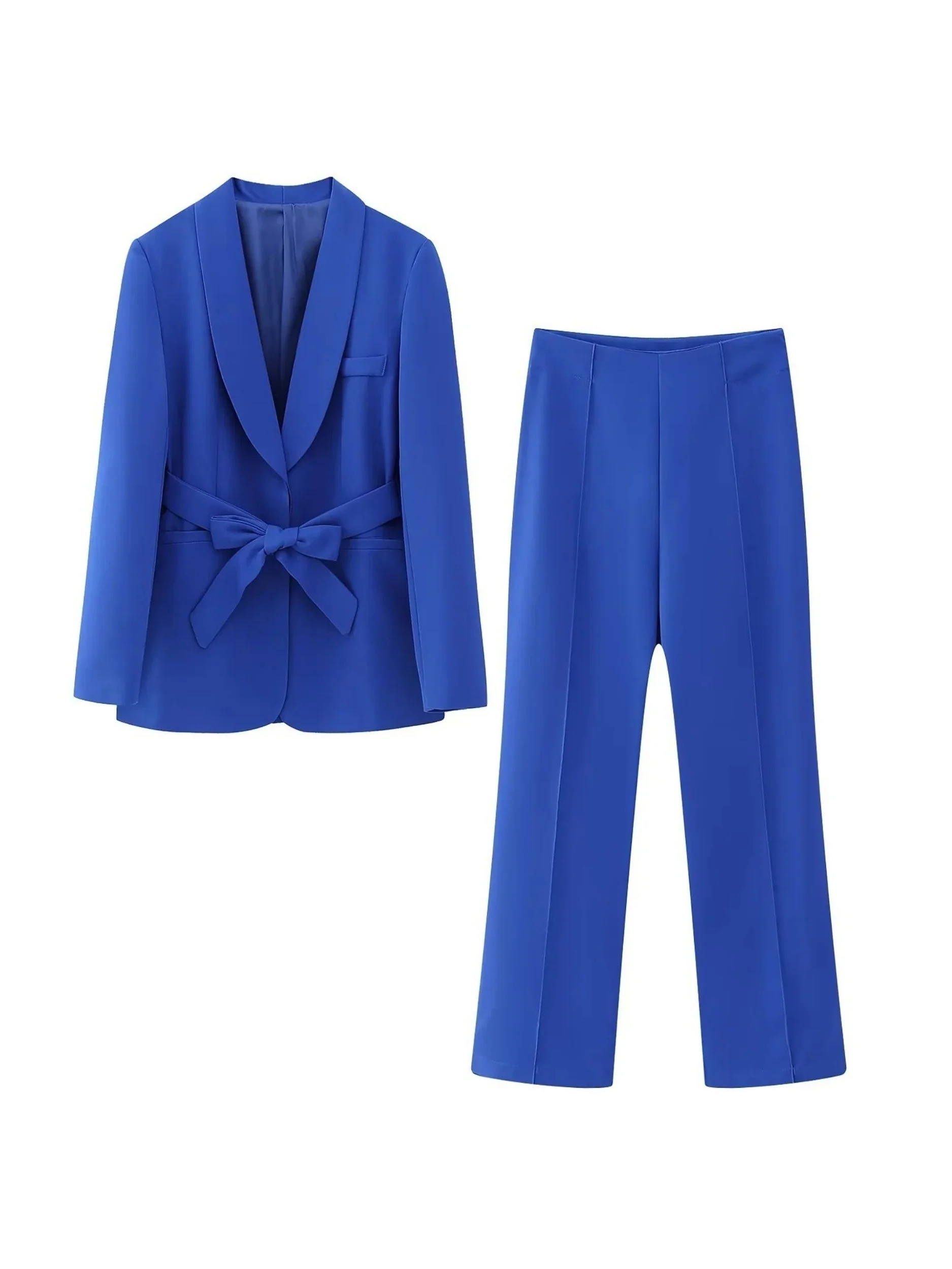 Women's 2 Piece Shawl Lapel Suits - Image 9