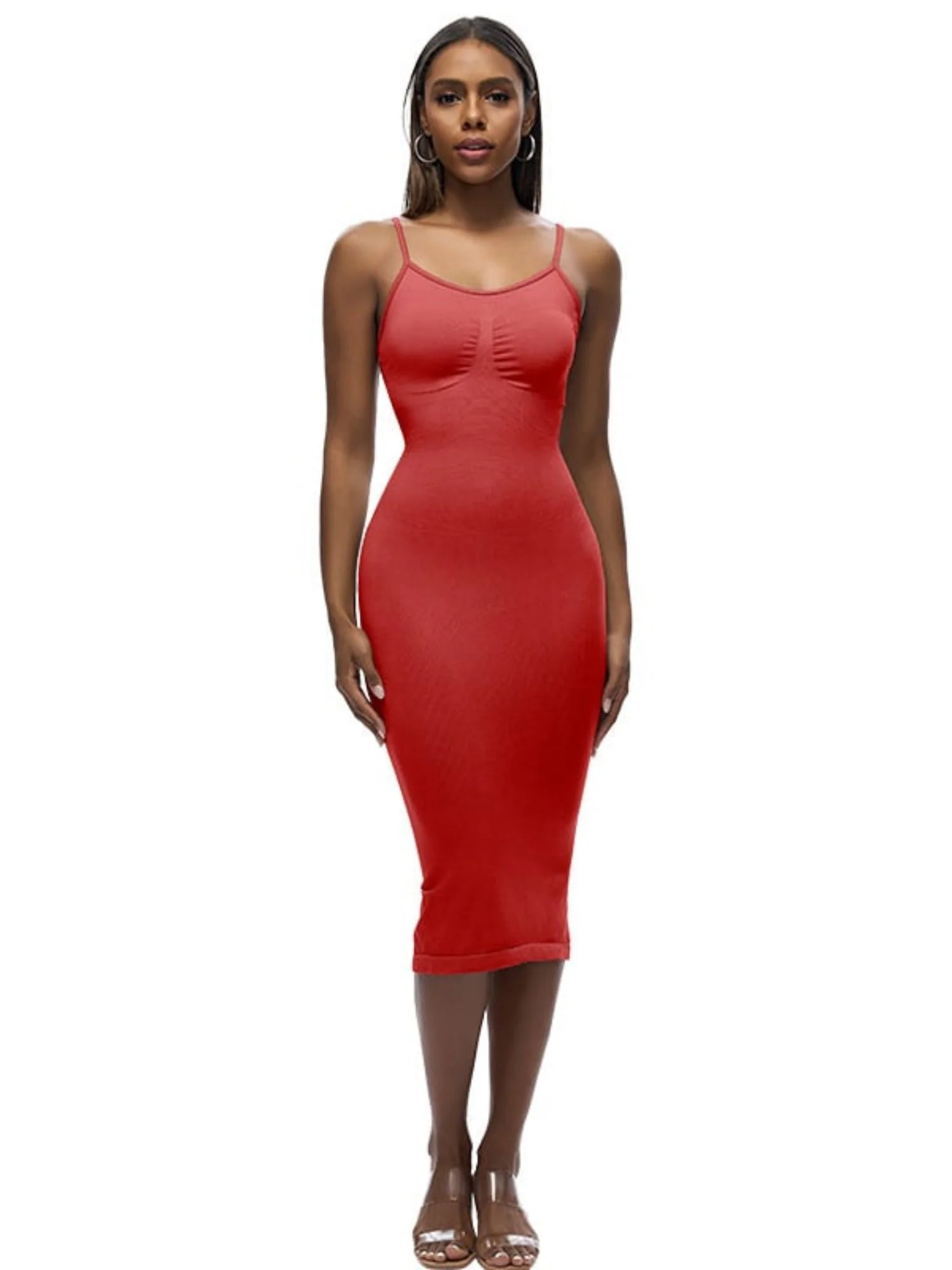 Women's Charming Classic Sleeveless Long Polyester Bustier Shapewear - Image 6