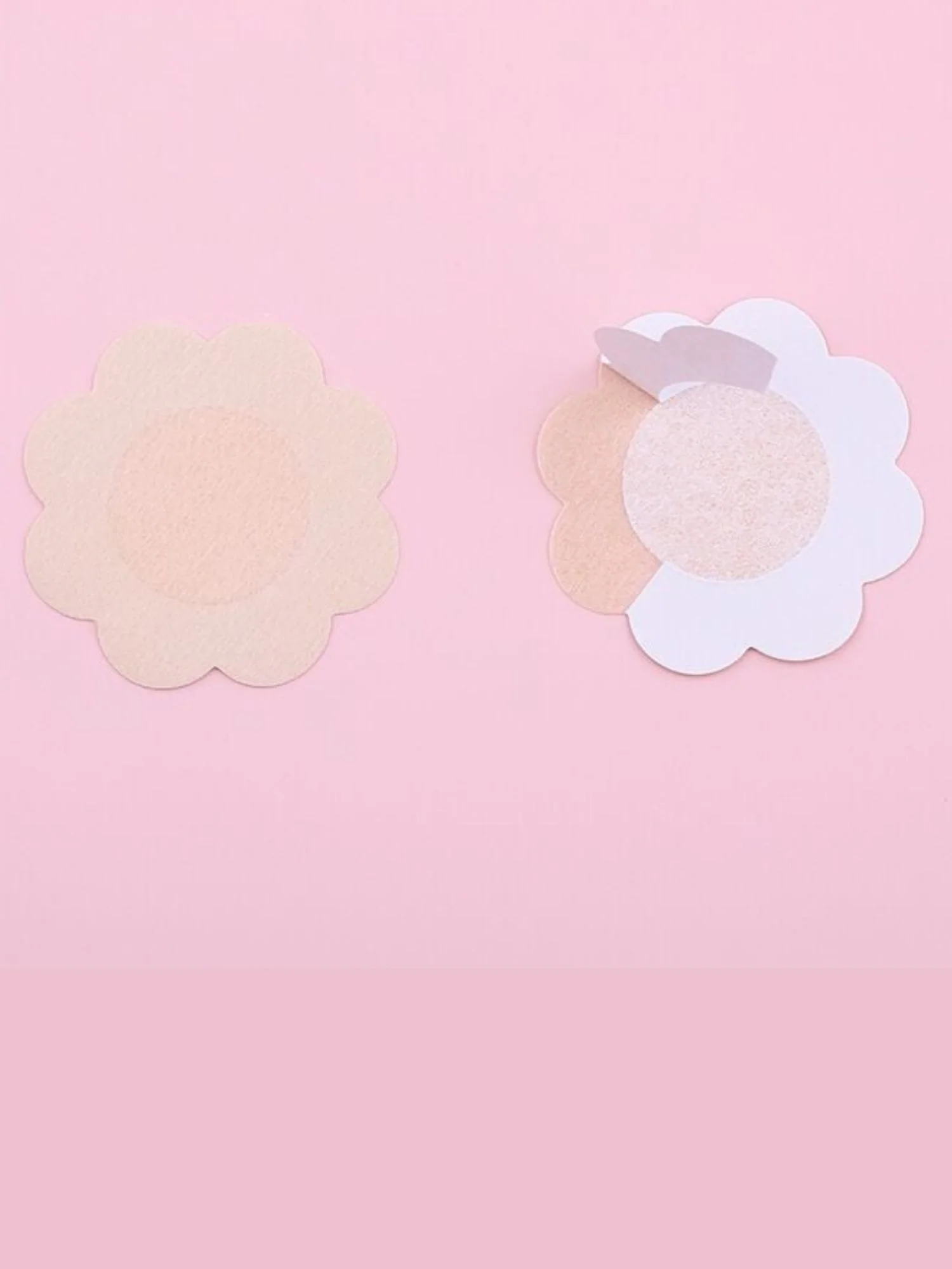 Women's Invisible Thin Breathable Flower Breast Patch（Set of 5） - Image 2