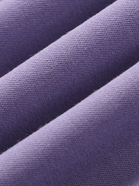 Women's Purple Peak Laple Satin Double Breasted 2 Pieces Suits - Image 6