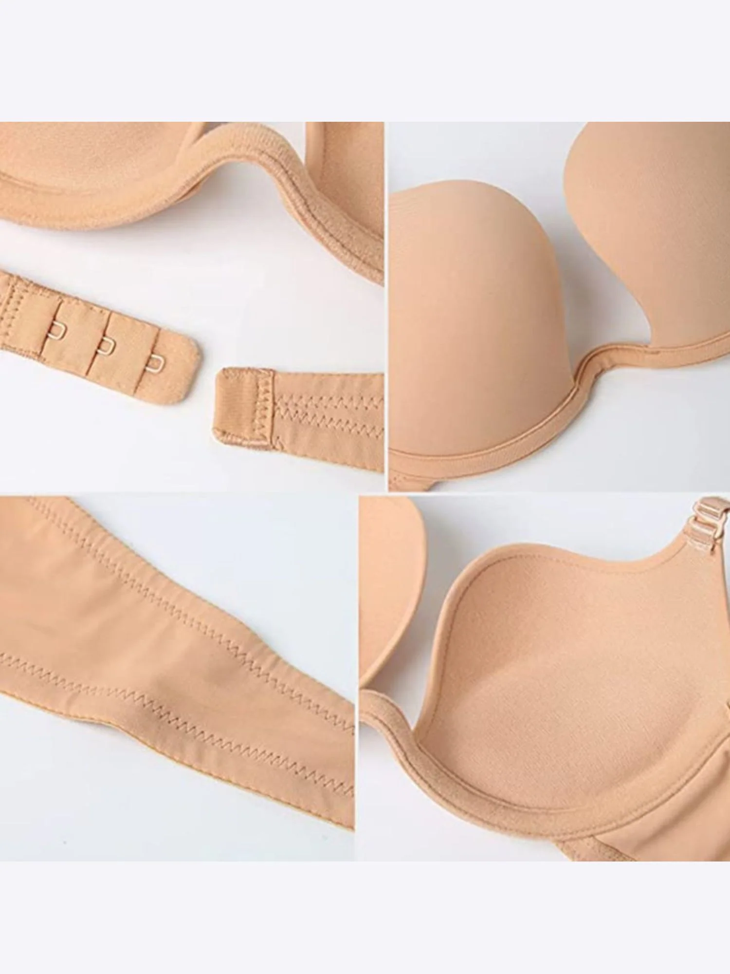 Women's Sexy Nylon Backless Bra - Image 7