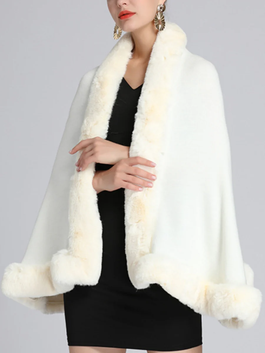 Women's Wedding Bridal Long Sleeves Wrap/Shawls With Pure Color & Split Joint - Image 10